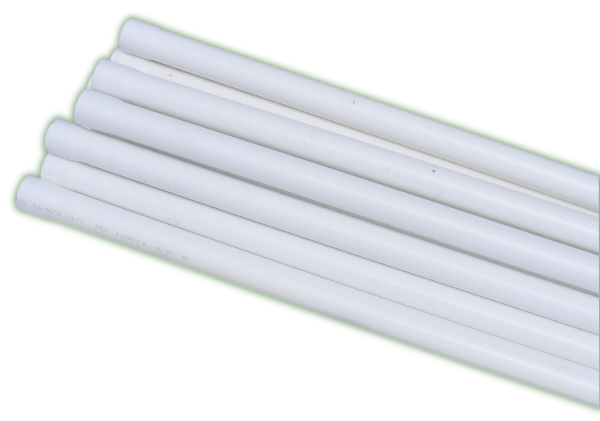 White PVC Pipe 50mm x 6m Class PN 9 (WHITE PVC 9-50) - Click Image to Close